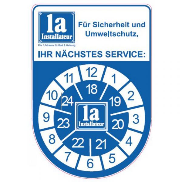 1a-Service-Aufkleber, 500 Stk.