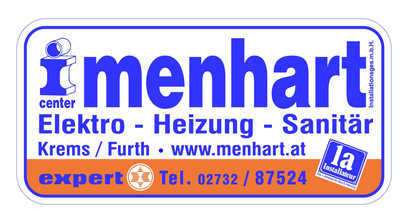 Logo  Menhart Installations-Center Ges.m.b.H